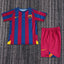 Retro Kids FC Barcelona 2005-2006 home UCL edition