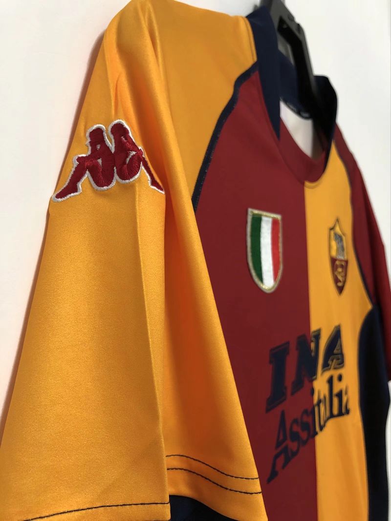 Maillot domicile rétro AS Roma 2000-2001