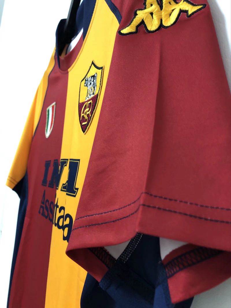 Maillot domicile rétro AS Roma 2000-2001