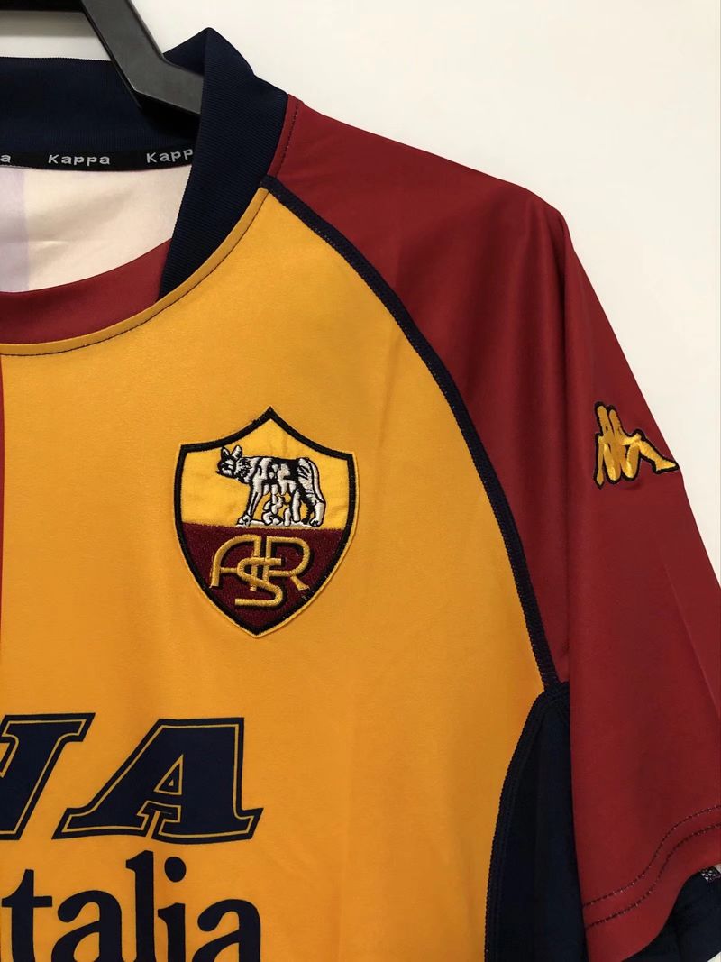 Maillot domicile rétro AS Roma 2000-2001