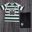 Maillot domicile rétro Sporting Lisbonne 2001-2003 pour enfant
