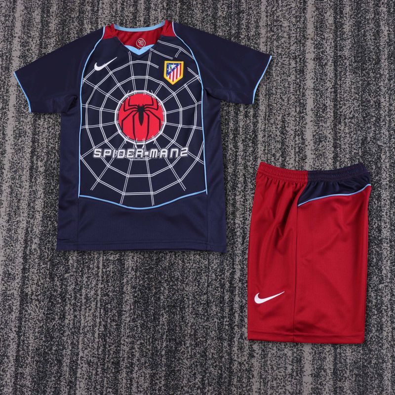 Maillot Rétro Enfant Atletico Madrid Extérieur 2004-2005