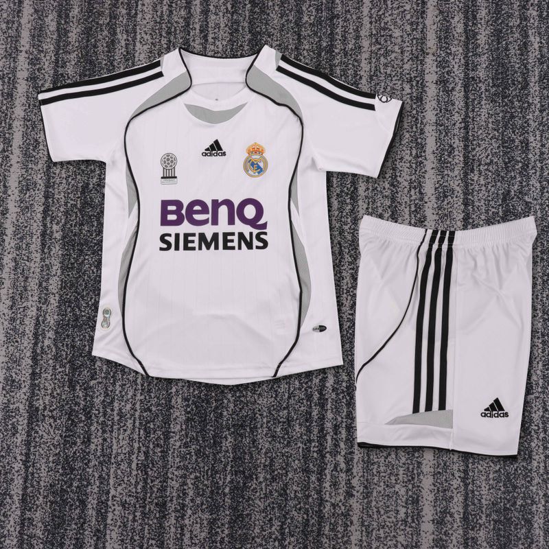 Retro Kids Real Madrid 2006-2007 home