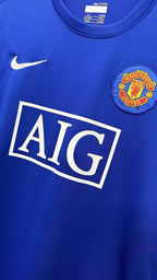 Maillot Rétro Manchester United 2008-2009 Extérieur Manches Longues