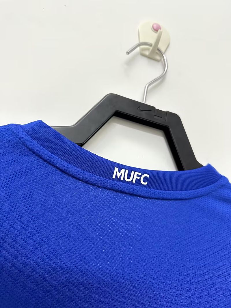 Maillot Rétro Manchester United 2008-2009 Extérieur Manches Longues
