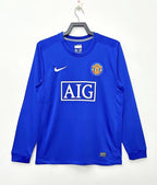 Maillot Rétro Manchester United 2008-2009 Extérieur Manches Longues
