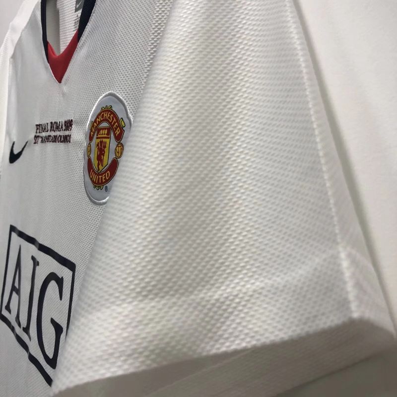 Maillot extérieur rétro Manchester United saison 2008-2009 Ligue des Champions