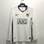 Maillot rétro Manchester United extérieur manches longues 2008-2009