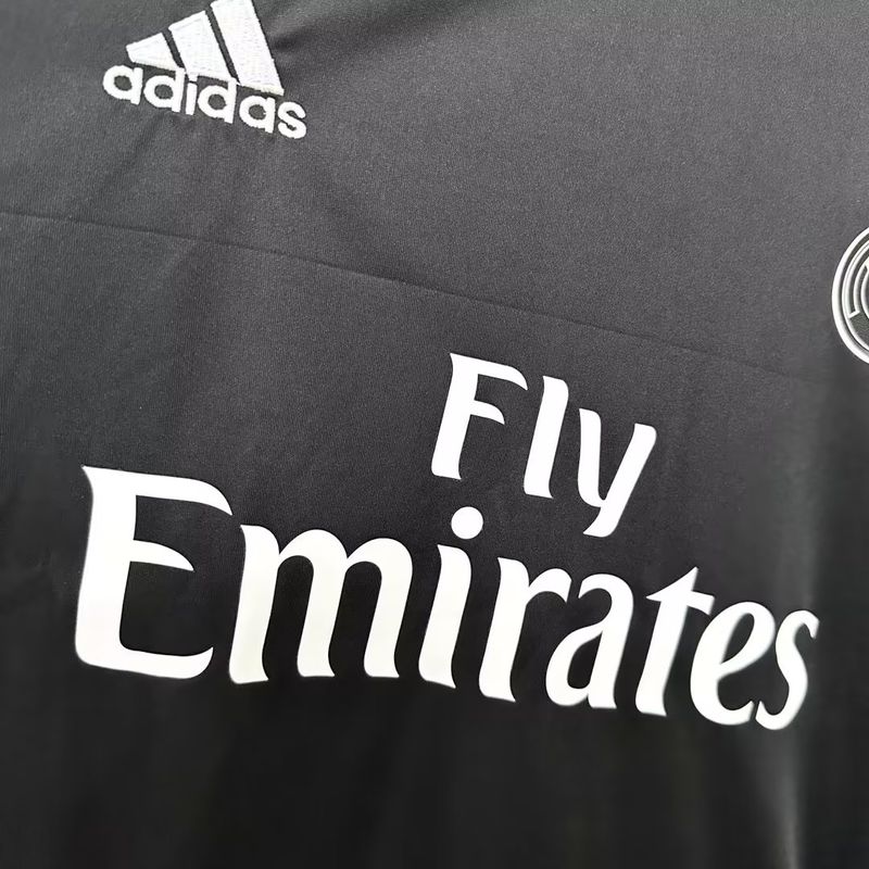 Maillot Rétro Real Madrid 2016-2017 Extérieur Manches Longues