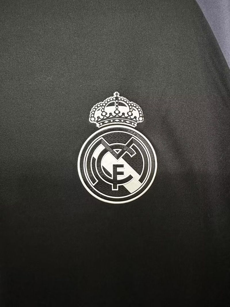 Maillot Rétro Real Madrid 2016-2017 Extérieur Manches Longues