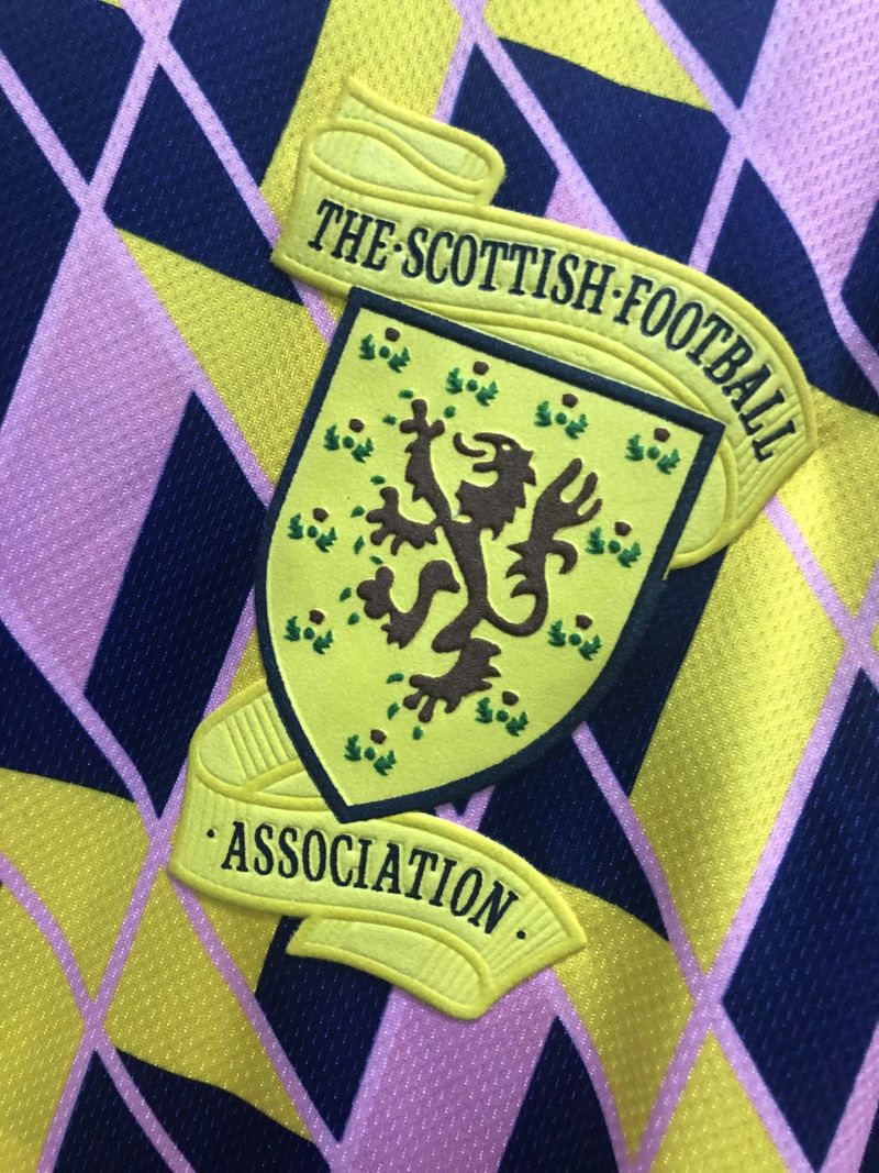 Retro Scotland 1988-1989 second away