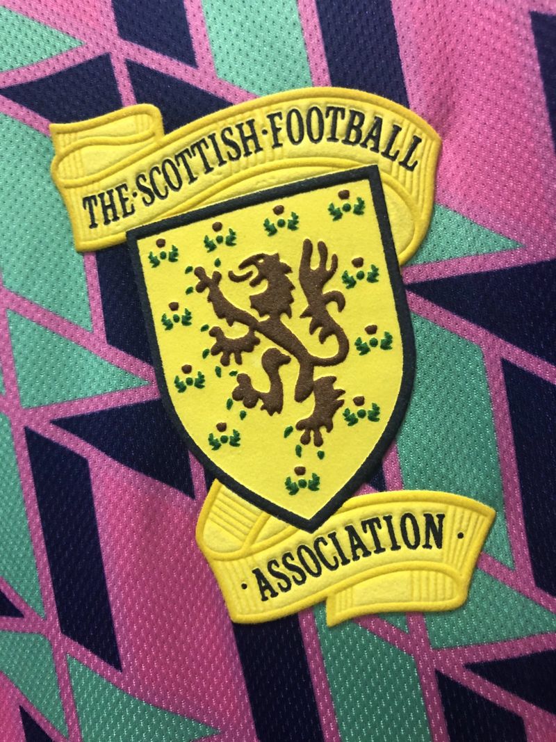 Retro Scotland 1988-1989 away