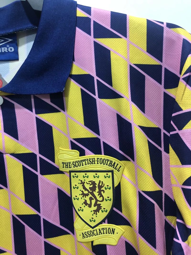 Retro Scotland 1988-1989 second away