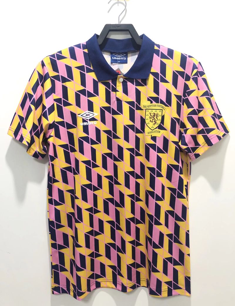 Retro Scotland 1988-1989 second away