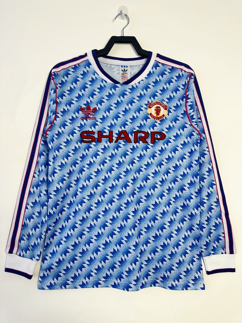 Retro Manchester United 1990-1992 away Long Sleeve Main image