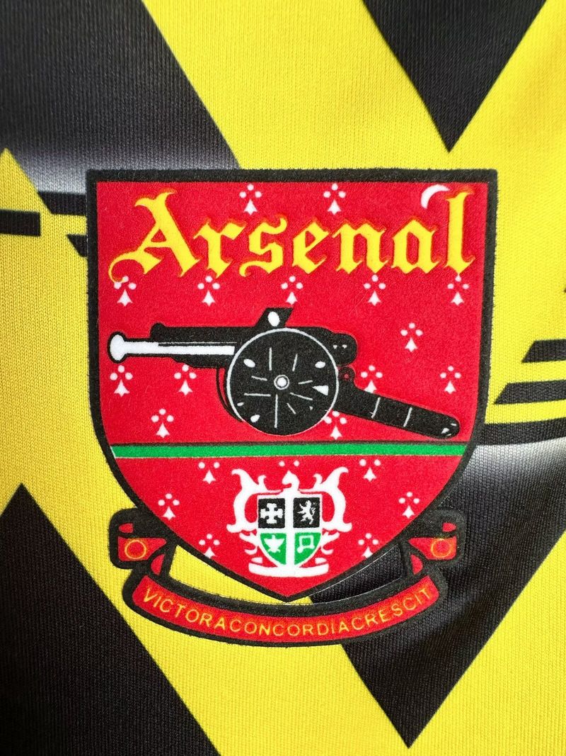 Maillot Rétro Arsenal FC 1991-1993 Extérieur Manches Longues