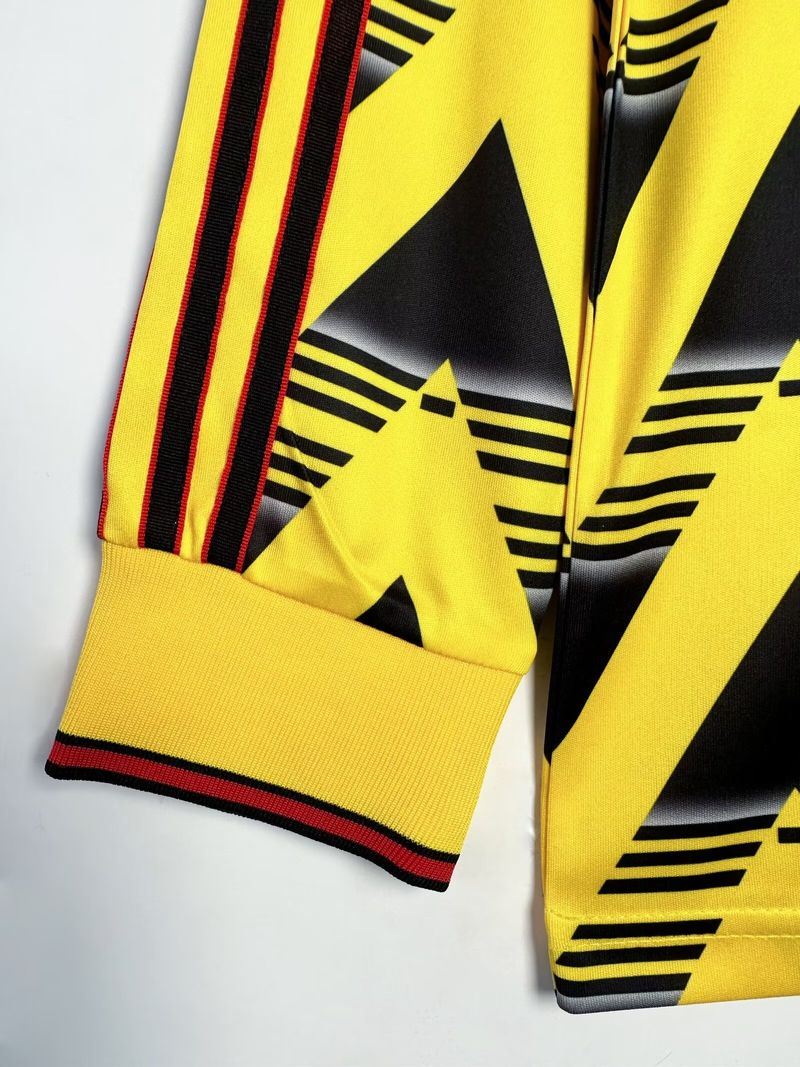 Maillot Rétro Arsenal FC 1991-1993 Extérieur Manches Longues