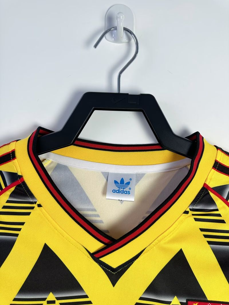 Maillot Rétro Arsenal FC 1991-1993 Extérieur Manches Longues