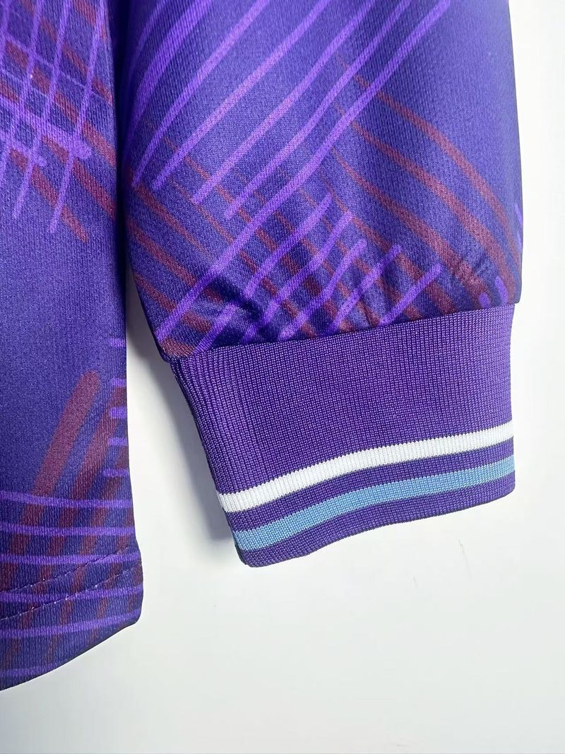 Retro ACF Fiorentina 1992-1993 home Long Sleeve