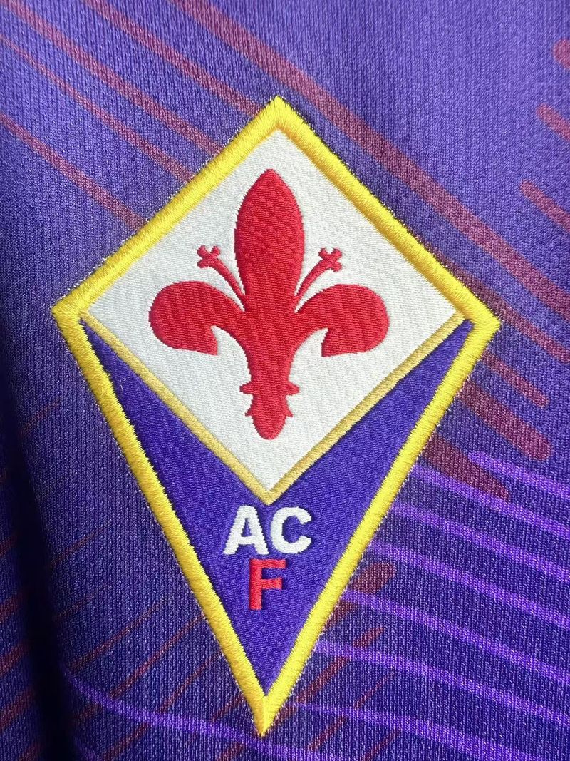 Retro ACF Fiorentina 1992-1993 home Long Sleeve