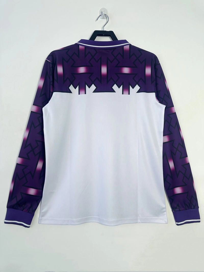 Maillot Rétro ACF Fiorentina Extérieur Manches Longues 1992-1993