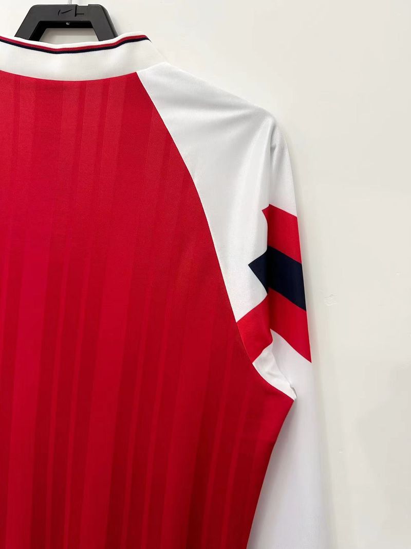 Maillot rétro domicile Arsenal FC 1992-1994 manches longues