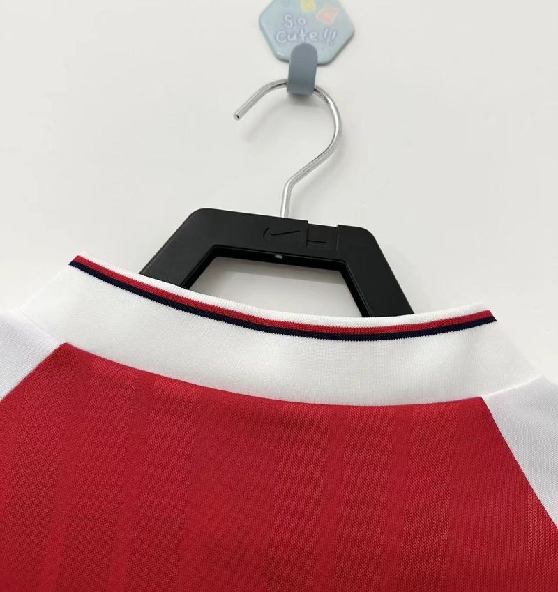 Maillot rétro domicile Arsenal FC 1992-1994 manches longues