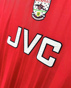 Maillot rétro domicile Arsenal FC 1992-1994 manches longues