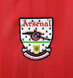 Maillot rétro domicile Arsenal FC 1992-1994 manches longues