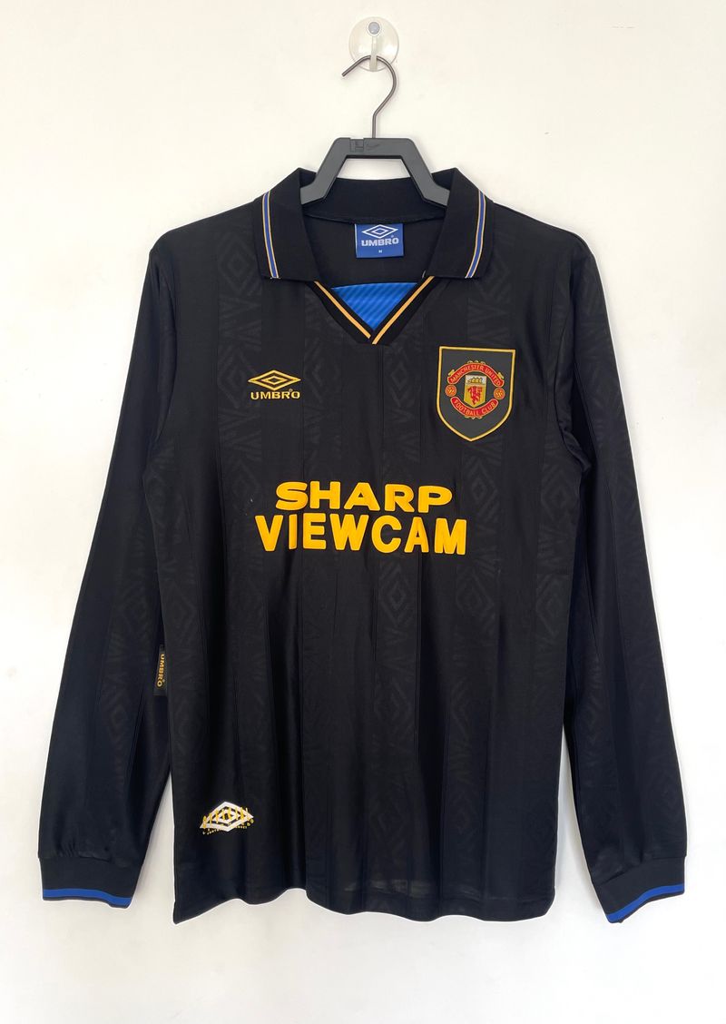 Retro Manchester United 1993-1994 away Long Sleeve Main image