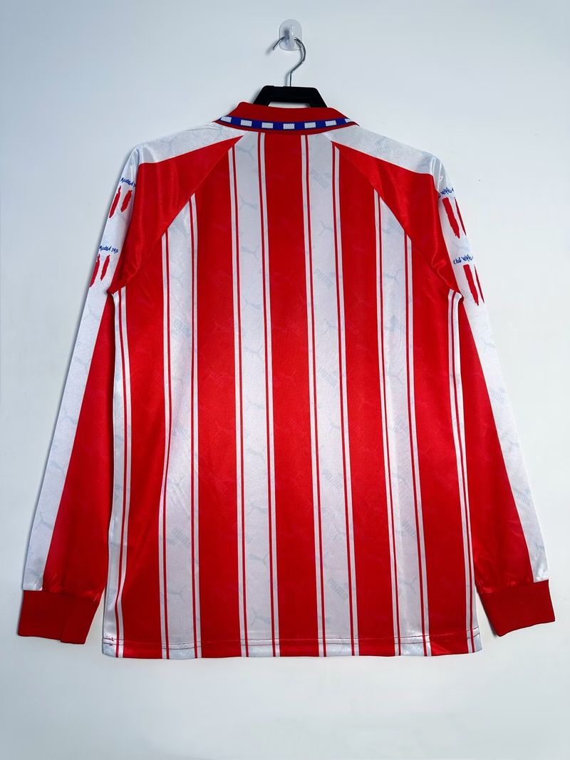 Maillot domicile rétro manches longues Atletico Madrid 1994-1995