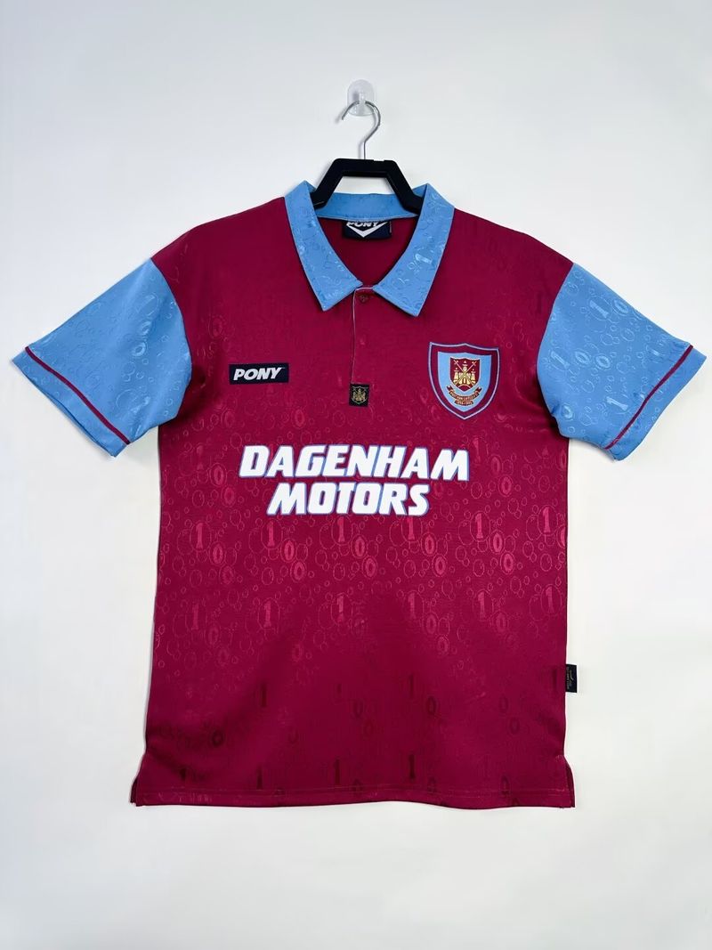 Retro West Ham United 1995-1997 home