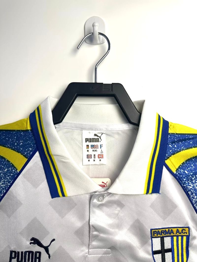 Maillot rétro Parma Calcio 1995-1997 blanc