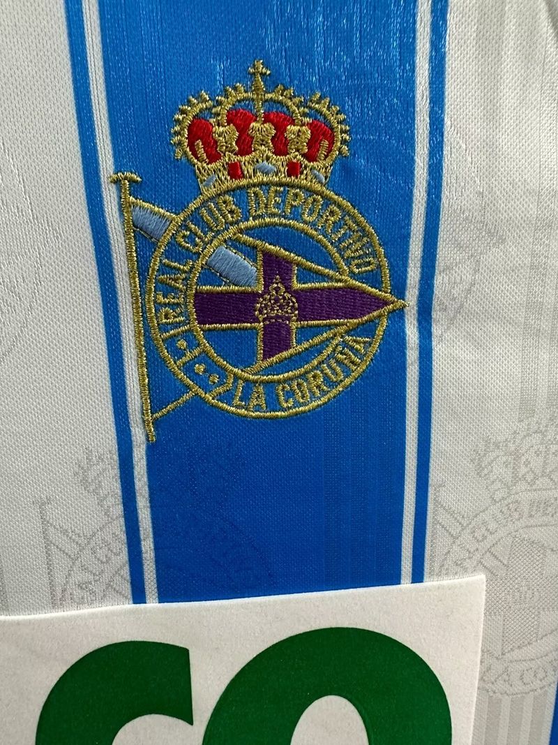 Maillot domicile rétro La Coruña 1997-1998