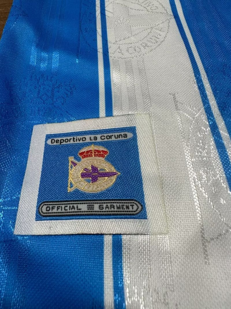 Maillot domicile rétro La Coruña 1997-1998