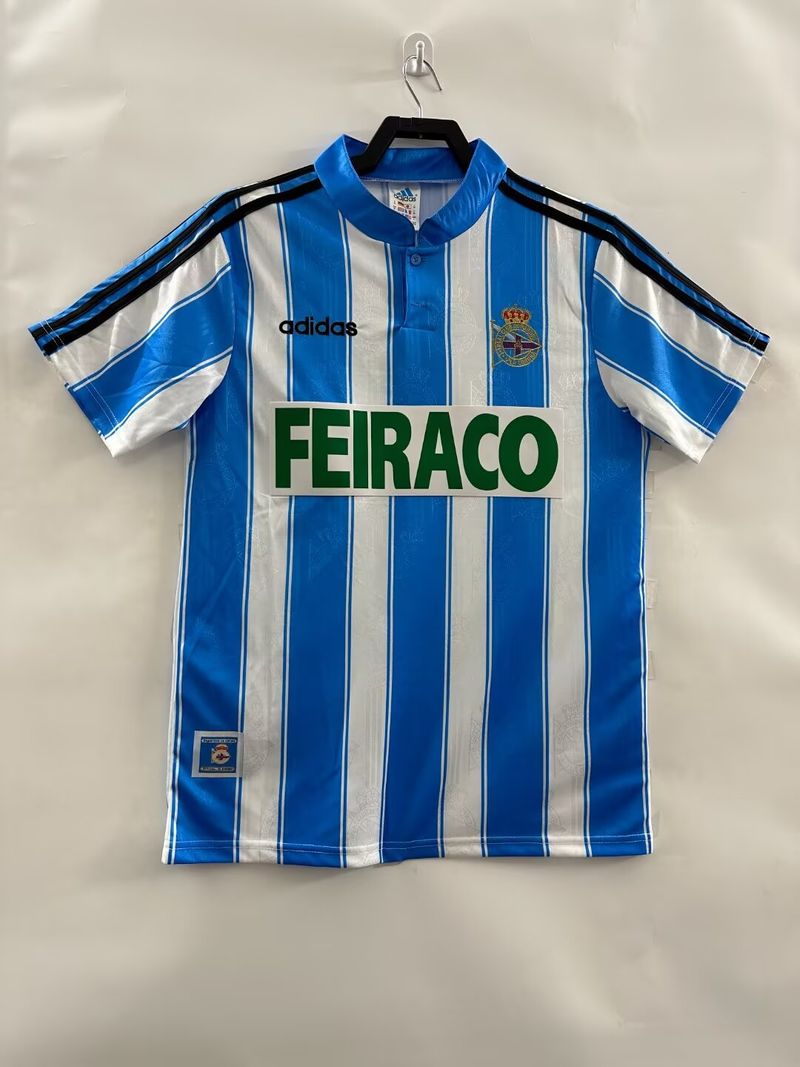 Maillot domicile rétro La Coruña 1997-1998