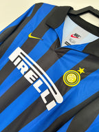 Rétro Inter Milan 1998-1999 domicile Manches Longues