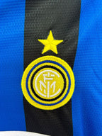 Rétro Inter Milan 1998-1999 domicile Manches Longues