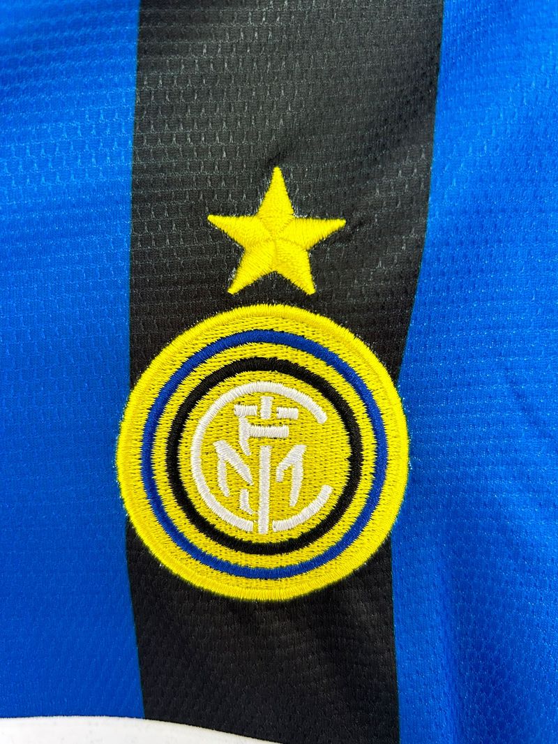 Rétro Inter Milan 1998-1999 domicile Manches Longues