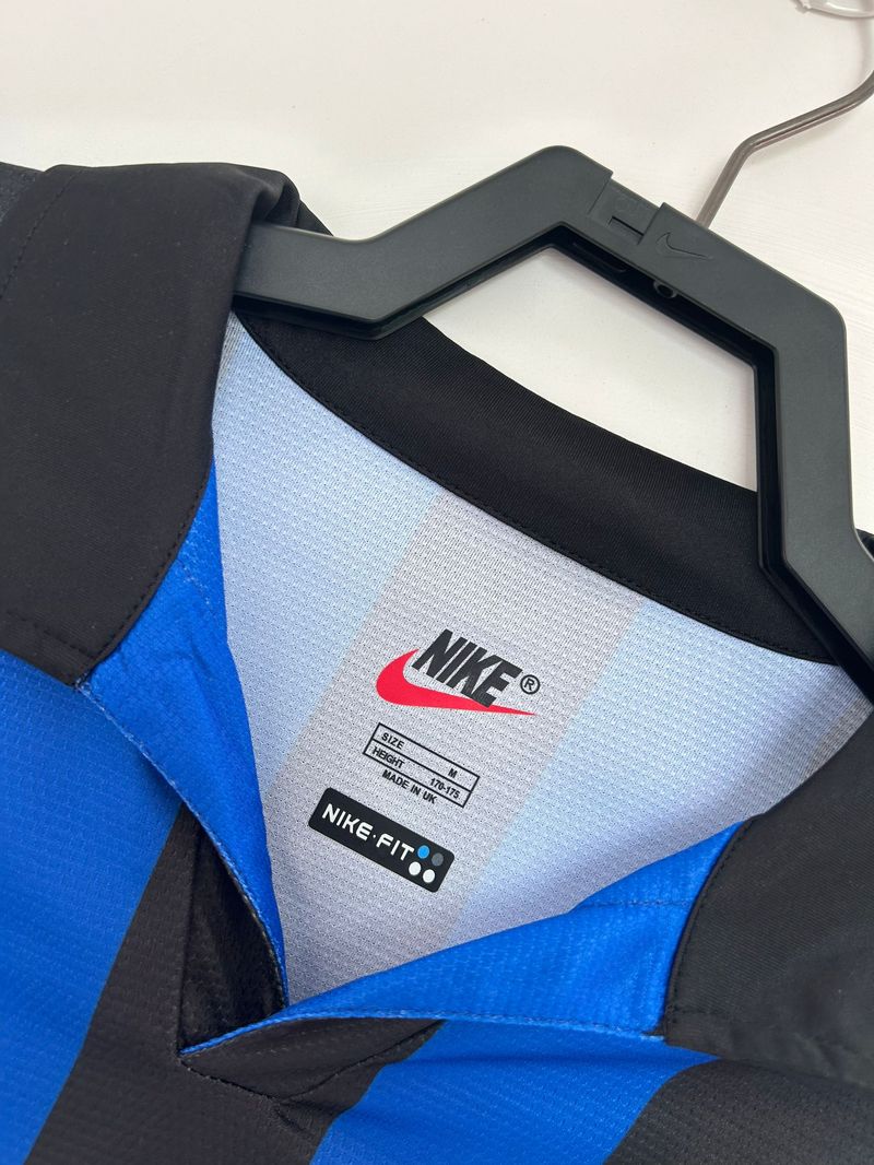 Rétro Inter Milan 1998-1999 domicile Manches Longues