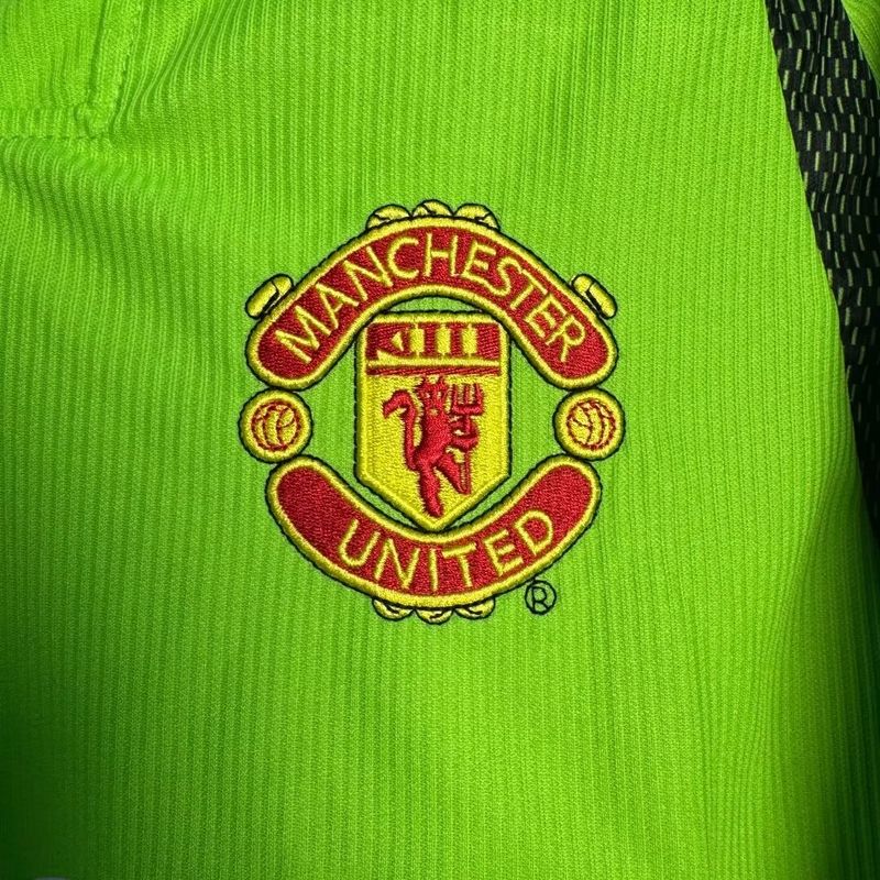 Retro Manchester United 1998-1999 Gardien de But Manches Longues