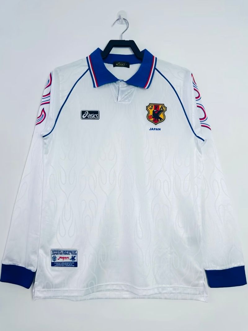 Maillot Rétro Japon 1998 extérieur Manches Longues