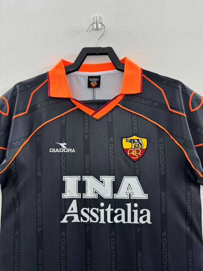 Maillot extérieur rétro AS Roma 1999-2000