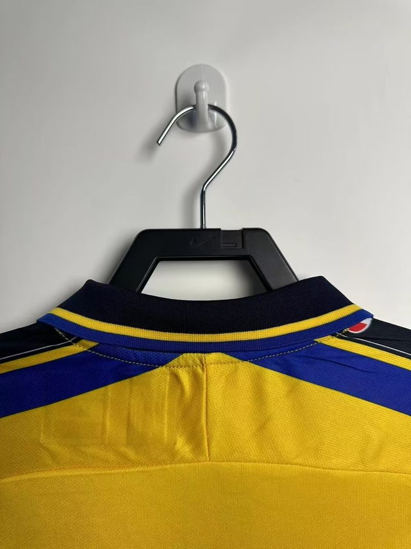 Maillot Rétro Parma Calcio 1999-2000 Domicile Manches Longues