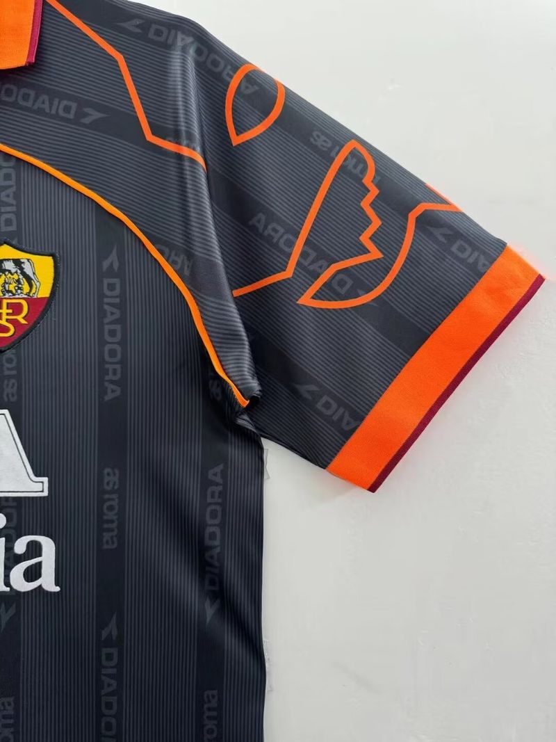 Maillot extérieur rétro AS Roma 1999-2000