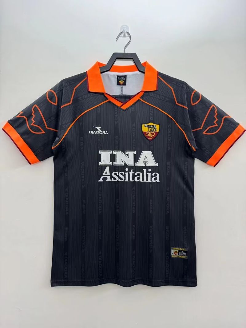 Maillot extérieur rétro AS Roma 1999-2000