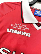 Maillot de Manchester United domicile 1999-2000 manches longues rétro