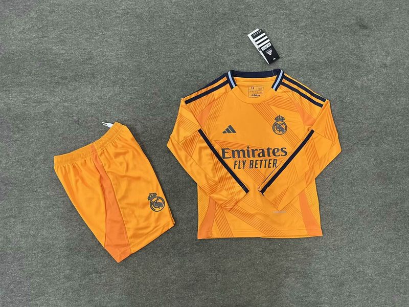 Kids Real Madrid 2024-2025 away Long Sleeve Main image