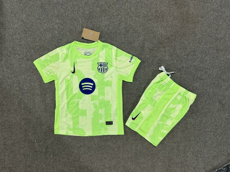 Enfants FC Barcelone 2024-2025 deuxième extérieur Image principale du produit