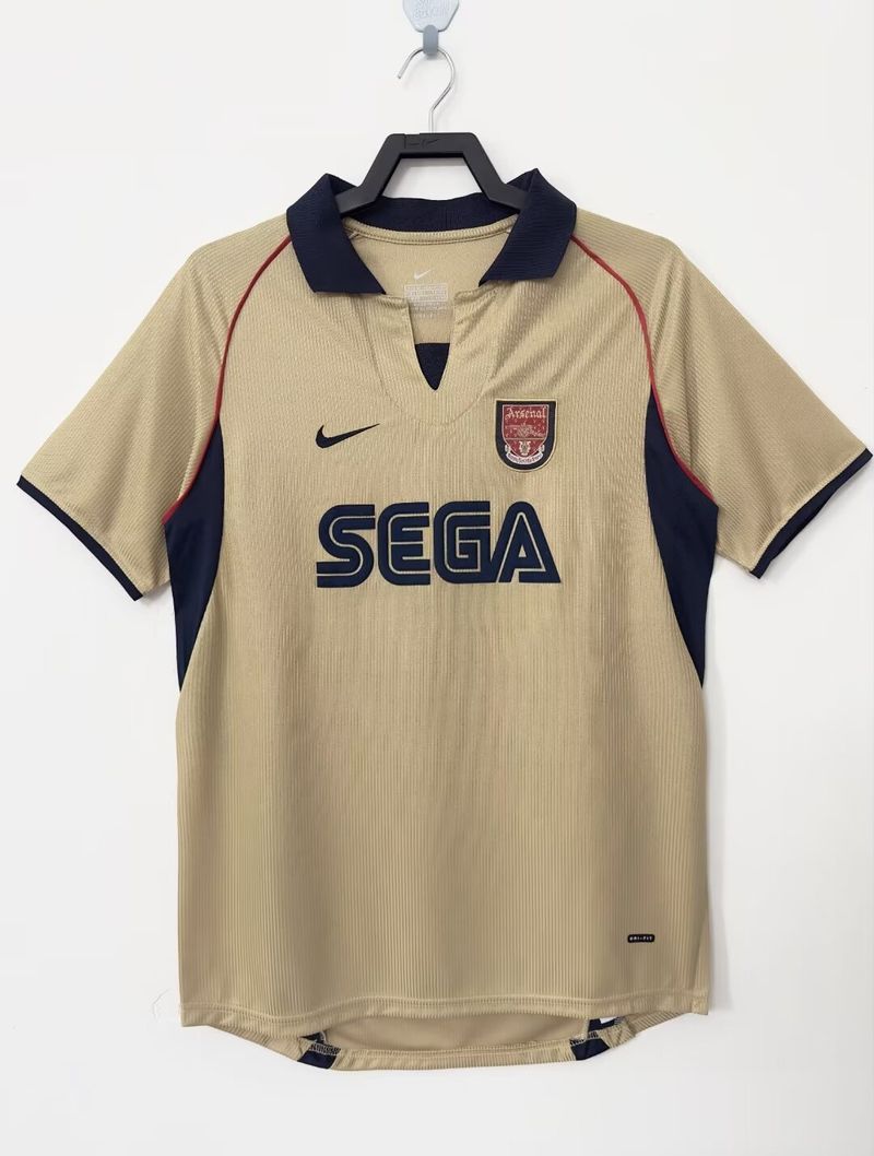 Maillot extérieur rétro Arsenal FC 2001-2002
